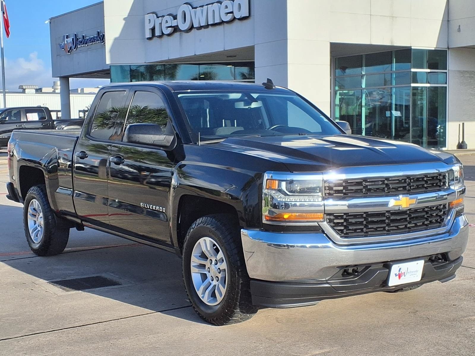 2018 Chevrolet Silverado 1500 LT Black at Classic Chevrolet Galveston