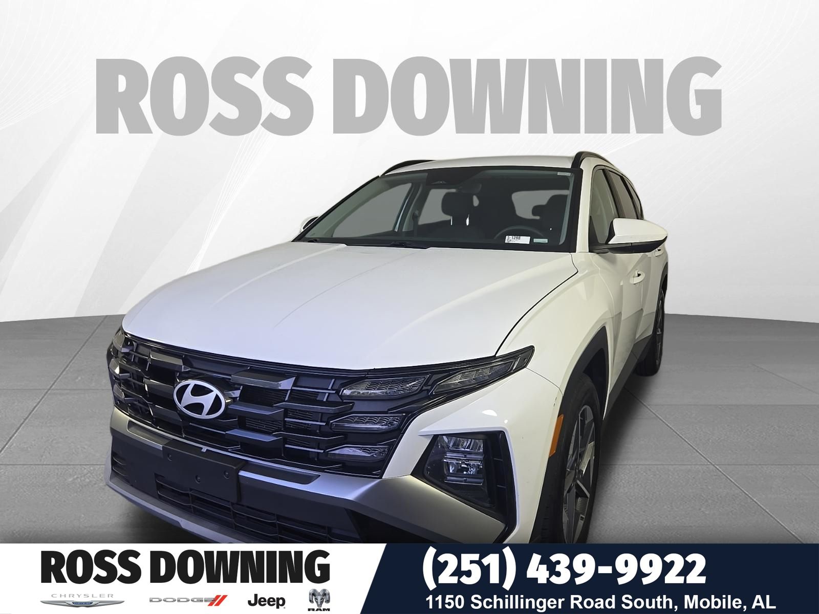 White Pearl 2025 Hyundai Tucson SUV / Crossover Front-Wheel Drive 8-Speed Automatic