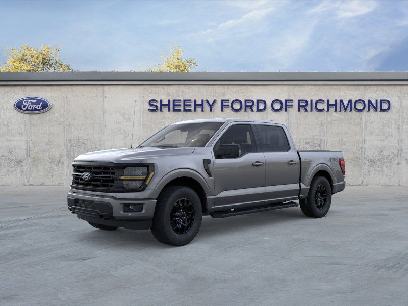 New 2026 Carbonized Gray Metallic Ford XLT image 2