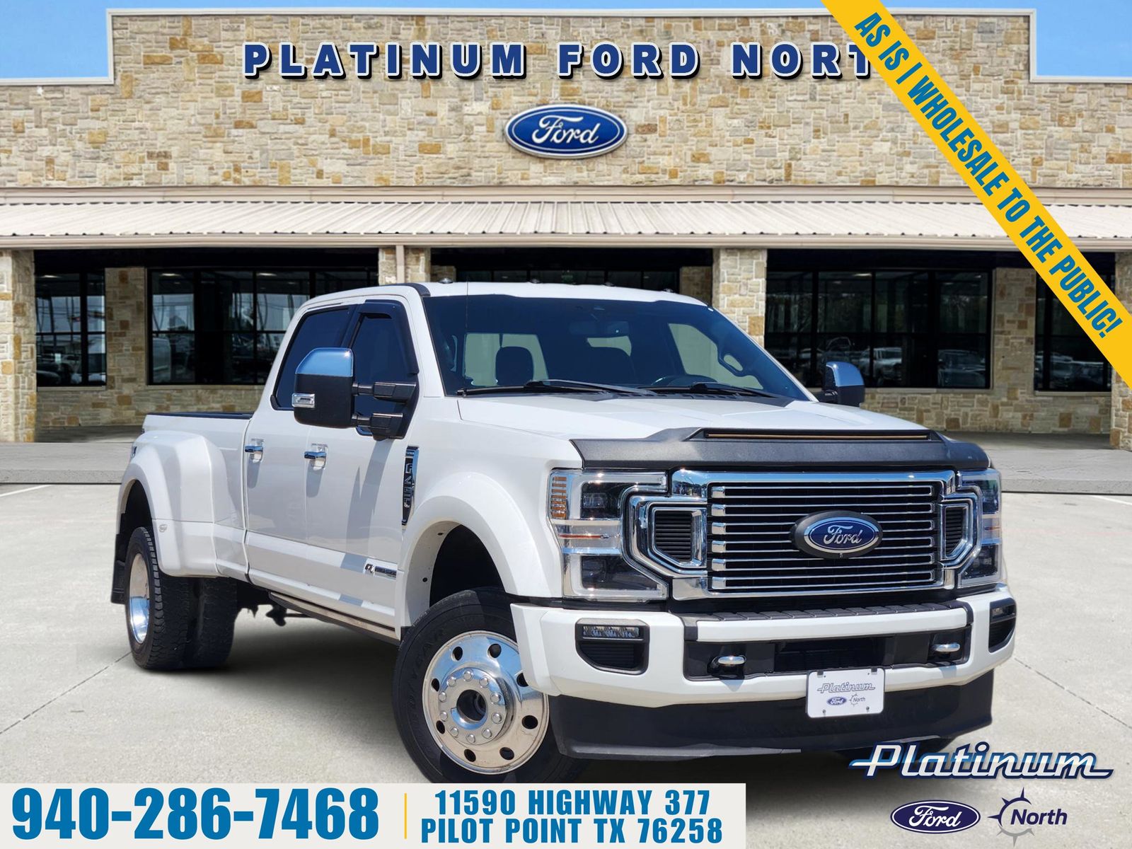 2020 Ford F-450 Super Duty Platinum Crew Cab LB DRW 4WD
