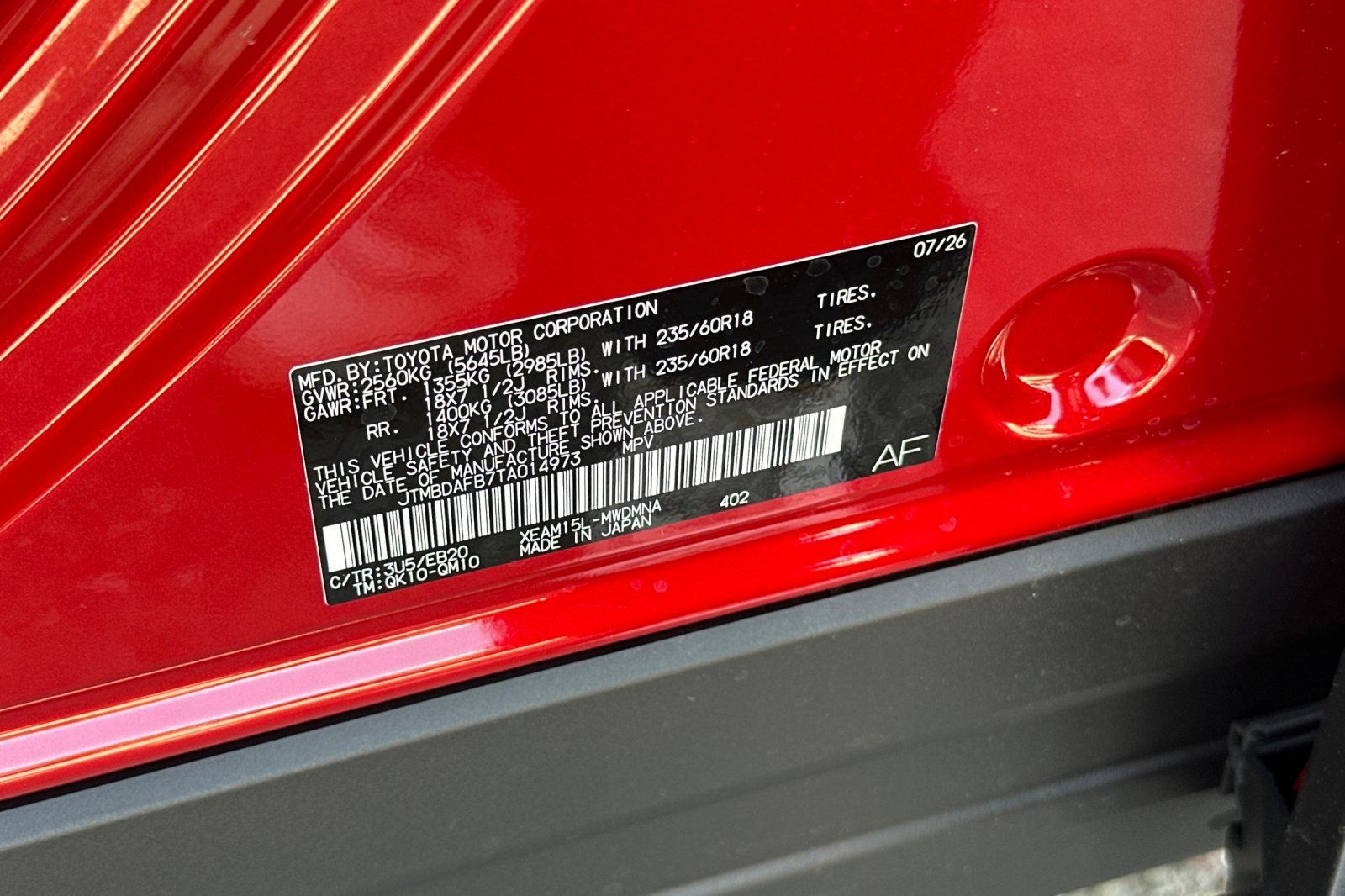 New 2026 Toyota bZ SUV