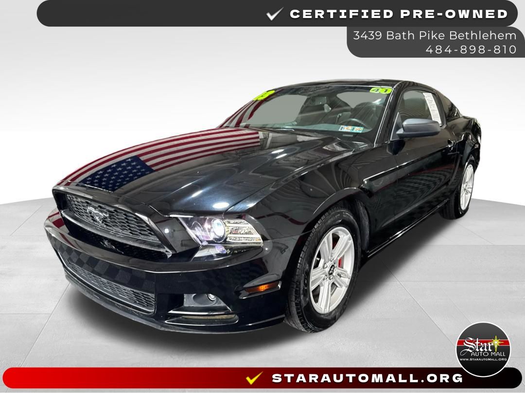 Black 2013 Ford Mustang Coupe Rear-Wheel Drive 6-Speed Automatic