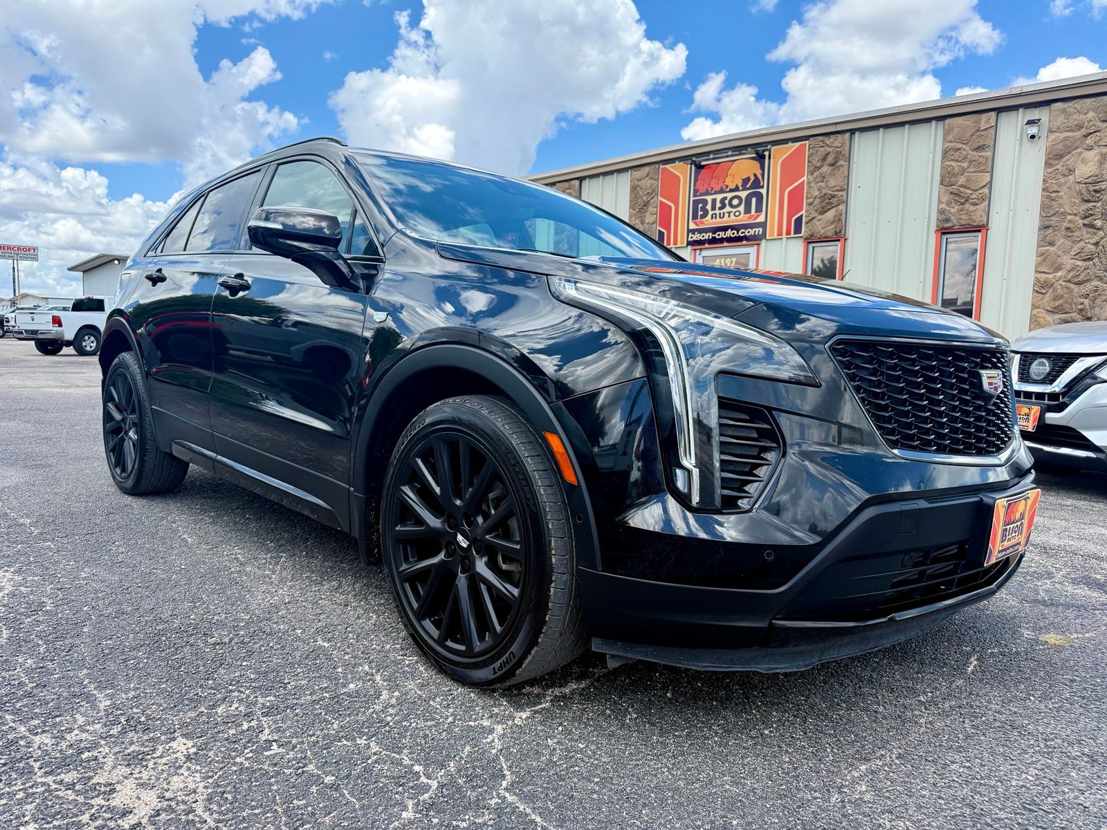 Stellar Black Metallic 2020 Cadillac XT4 Sport FWD SUV / Crossover Front-Wheel Drive 9-Speed Automatic