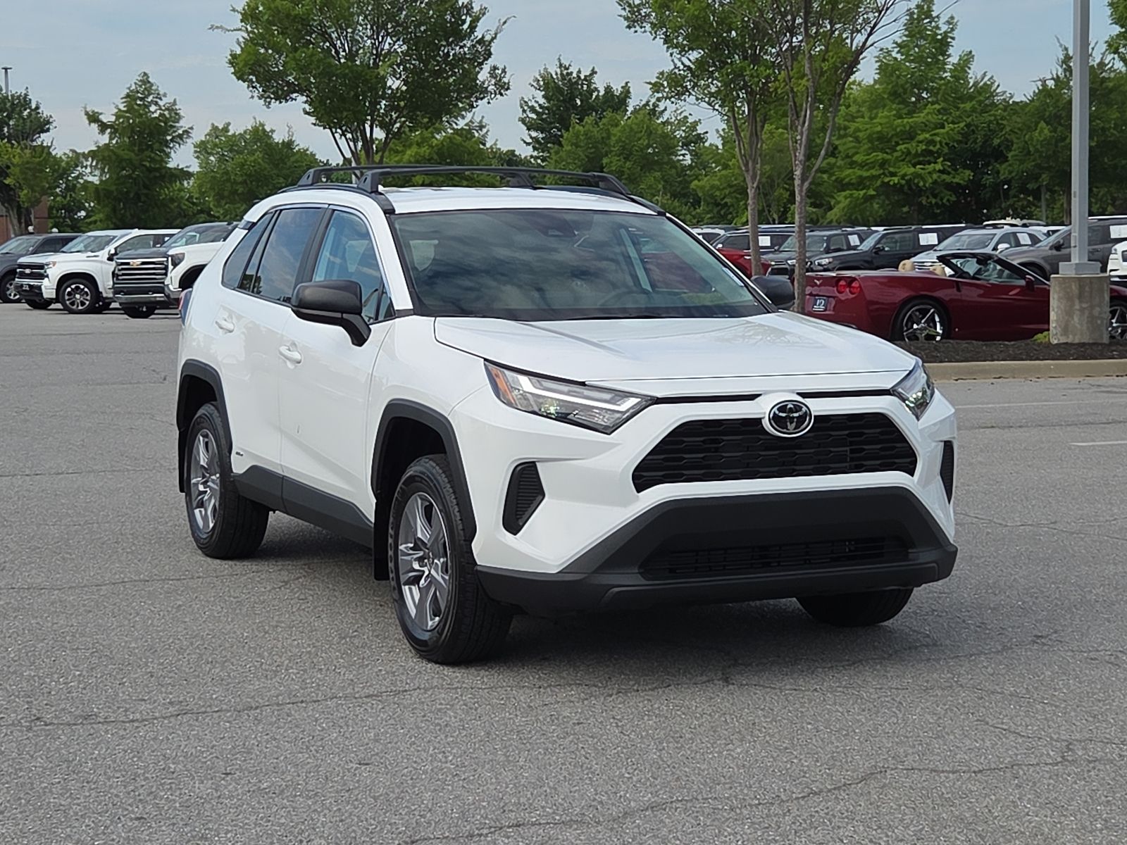 Ice 2025 Toyota RAV4 Hybrid LE AWD SUV / Crossover All-Wheel Drive Continuously Variable Transmission