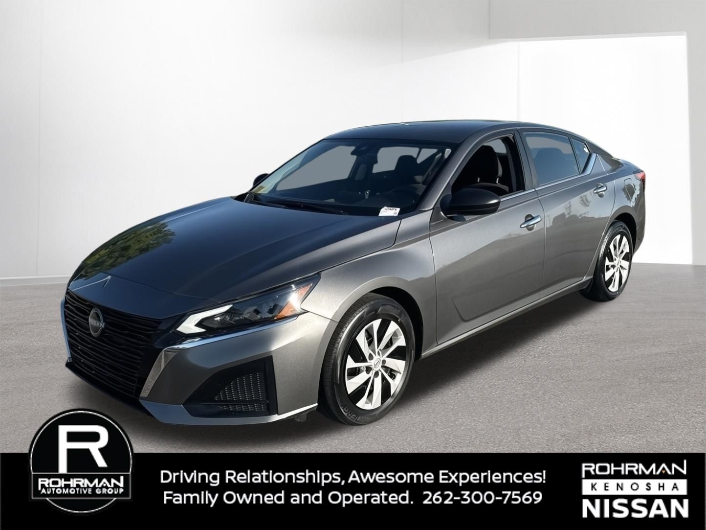 Gray (Gun Metallic) 2025 Nissan Altima Sedan Front-Wheel Drive Continuously Variable Transmission