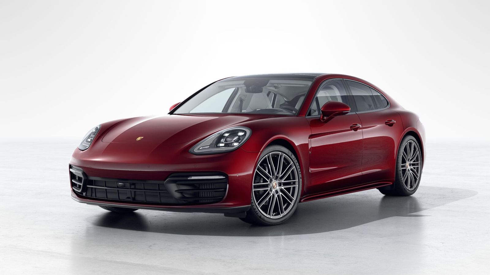Cherry Metallic 2023 Porsche Panamera Sedan All-Wheel Drive 8-Speed Automatic