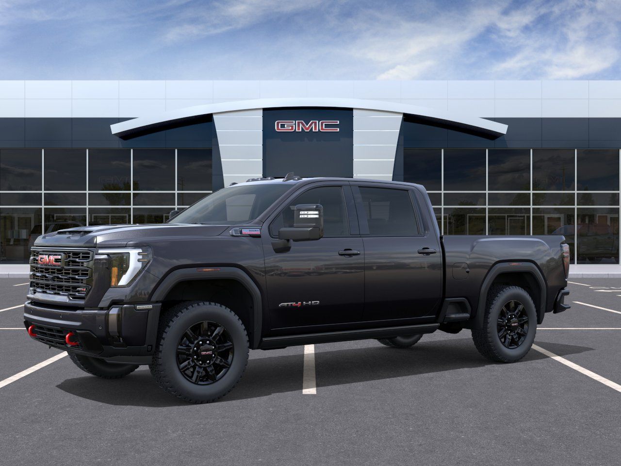 2026 GMC Sierra 2500HD AT4 Silver at Ross Downing Buick GMC