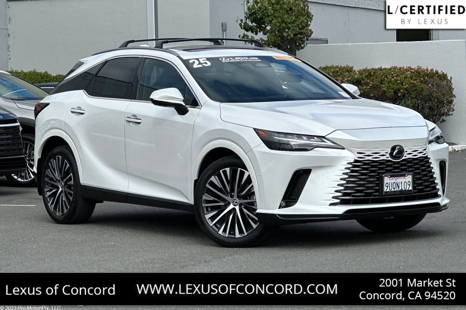 Eminent White Pearl 2025 Lexus RX Hybrid SUV / Crossover All-Wheel Drive Continuously Variable Transmission