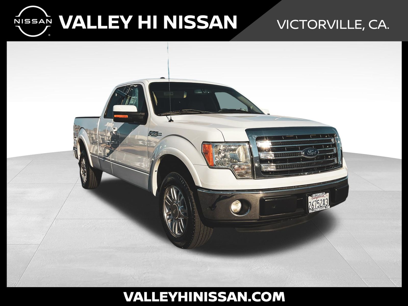 Oxford White 2013 Ford F-150 Pickup Truck 4X2 6-Speed Automatic