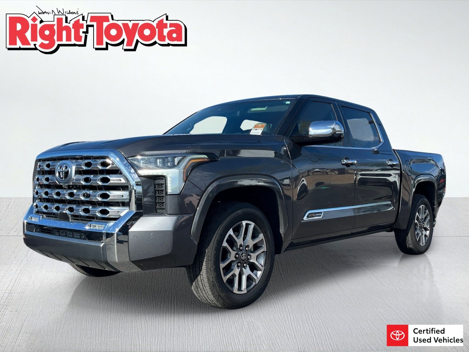 Magnetic Gray Metallic 2026 Toyota Tundra Pickup Truck Four-Wheel Drive Automatic