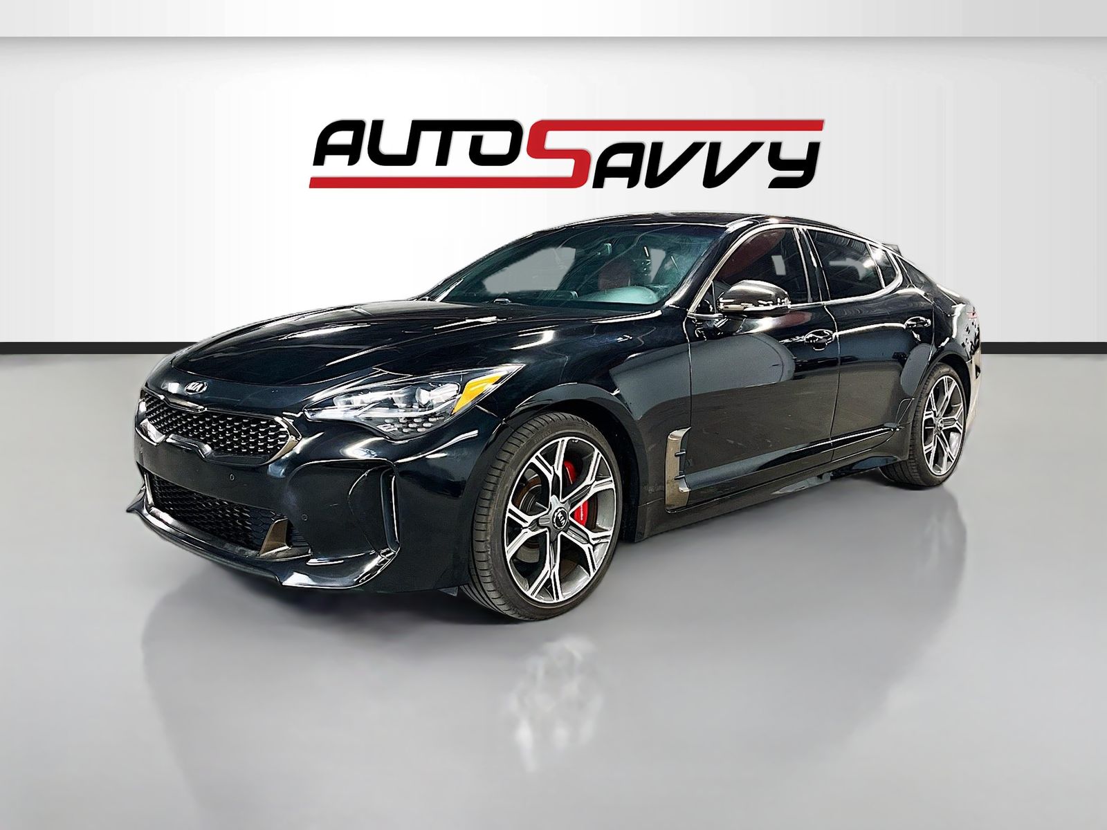 Used 2021 Black Kia GT image 3