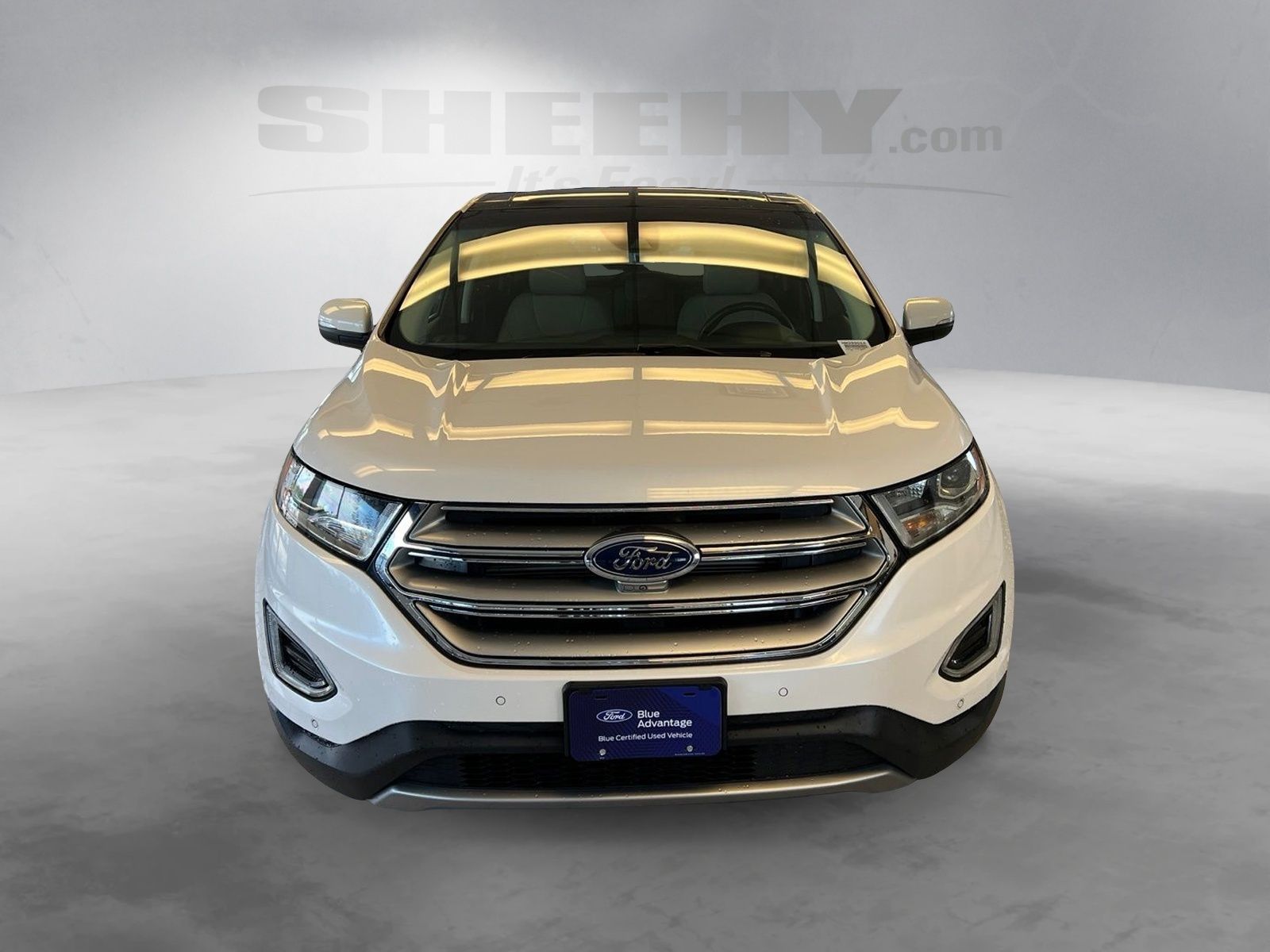 Certified Used 2017 White Platinum Clearcoat Metallic Ford Titanium image 14