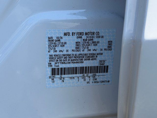 New 2026 Oxford White Ford XLT image 31