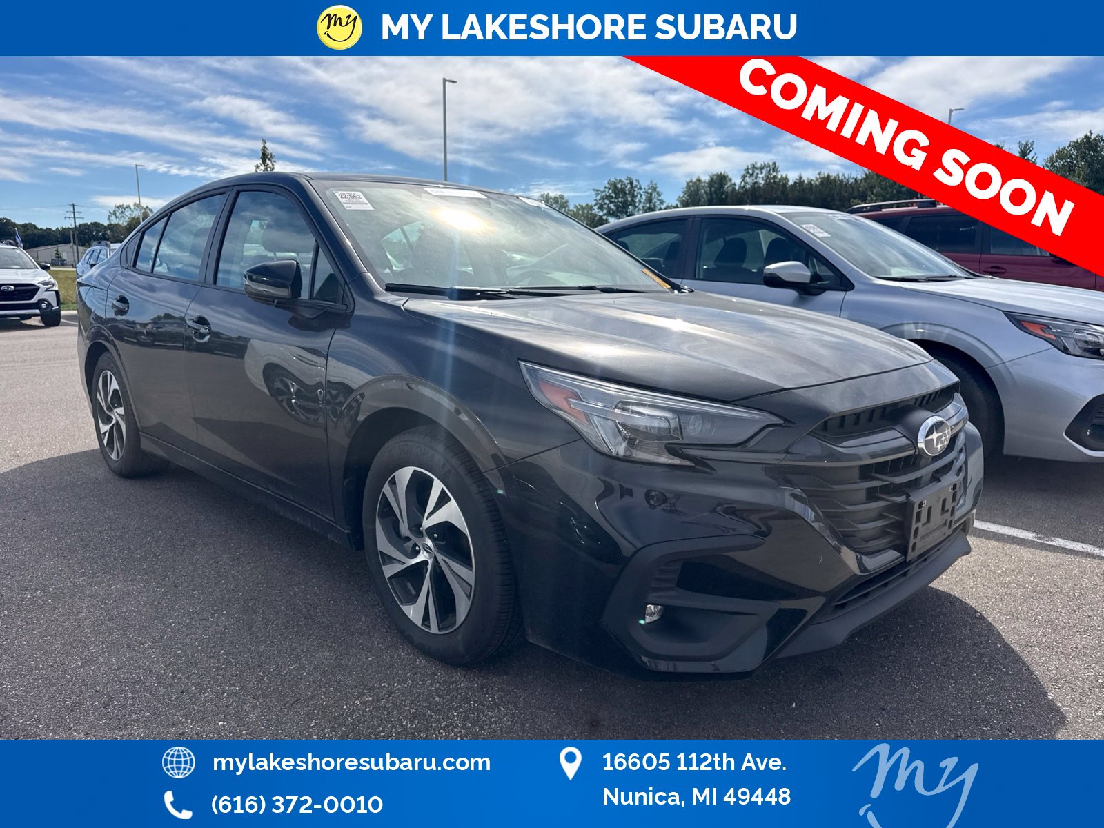 Crystal Black Silica 2025 Subaru Legacy Sedan All-Wheel Drive Continuously Variable Transmission