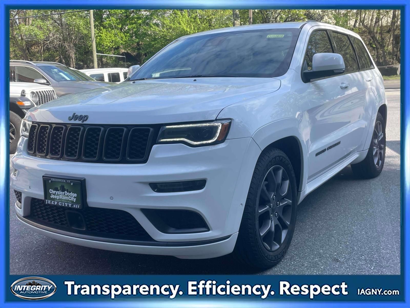Bright White Clearcoat 2020 Jeep Grand Cherokee High Altitude 4WD SUV / Crossover Four-Wheel Drive 8-Speed Automatic