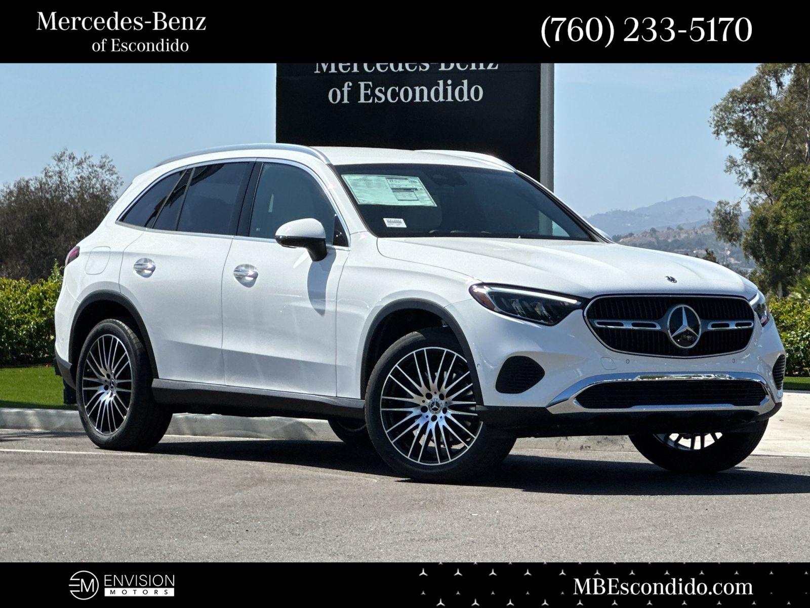 Polar White 2026 Mercedes-Benz GLC 300 RWD SUV / Crossover Rear-Wheel Drive 9-Speed Automatic