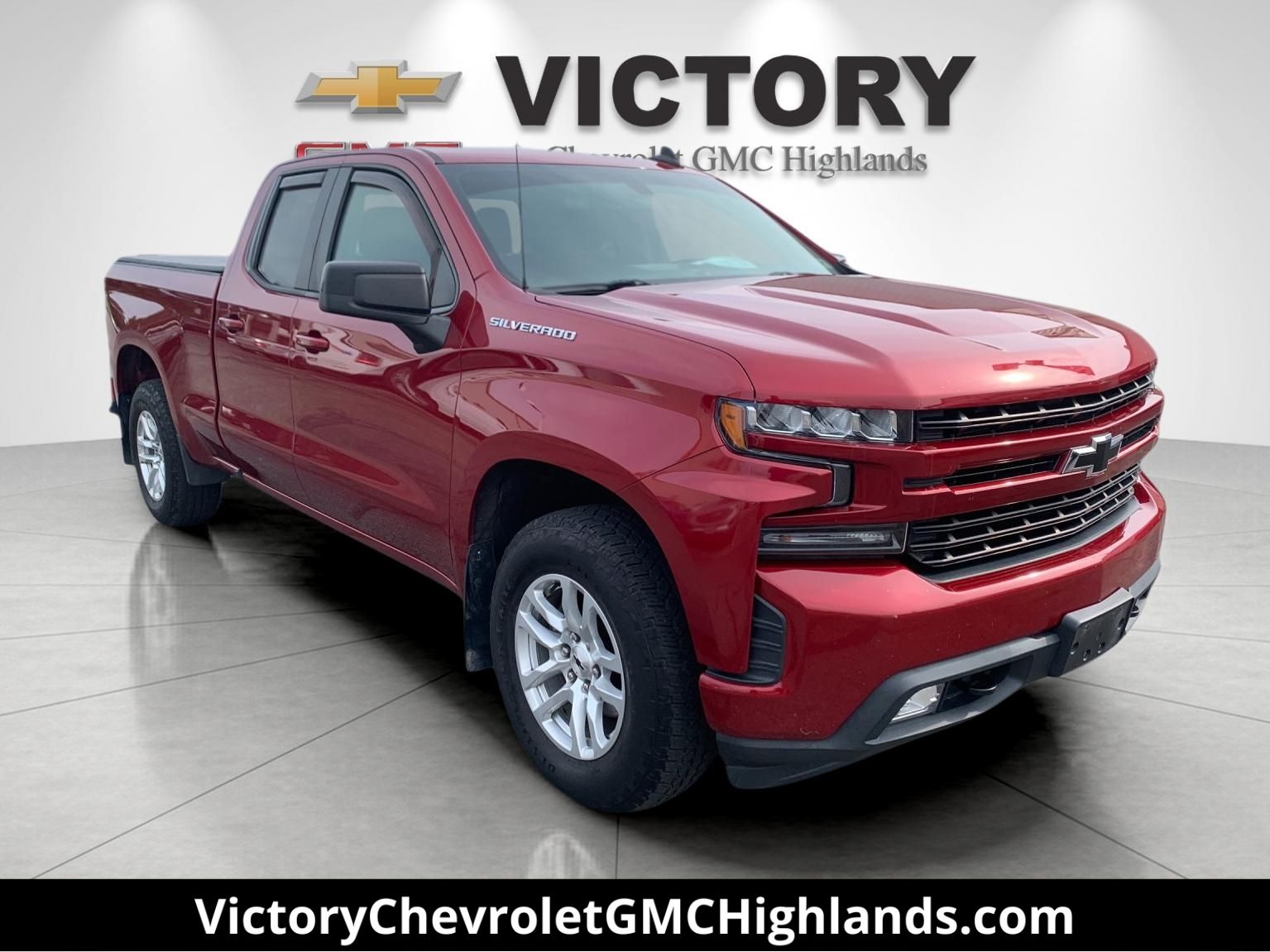 Red Tintcoat 2019 Chevrolet Silverado 1500 Pickup Truck Four-Wheel Drive 8-Speed Automatic