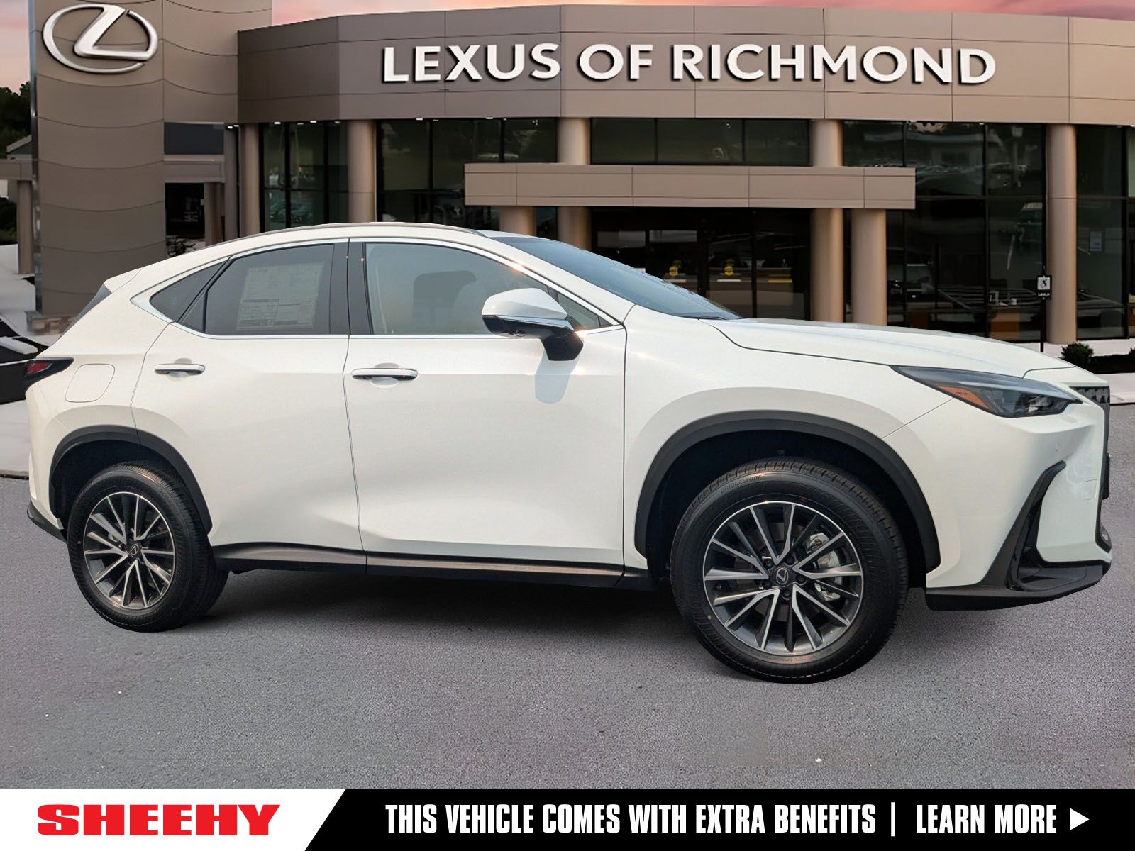 Ultra White 2026 Lexus NX Hybrid SUV / Crossover All-Wheel Drive Continuously Variable Transmission