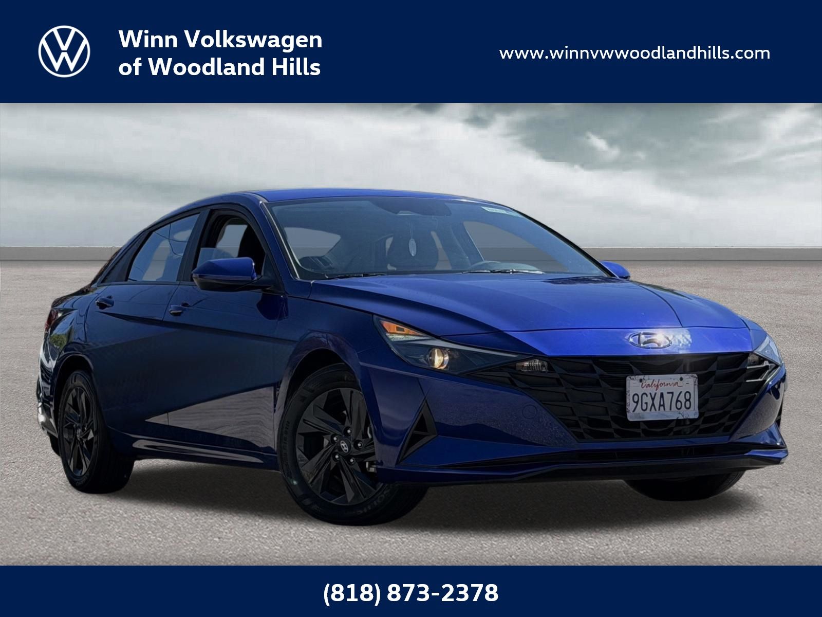 2023 Hyundai Elantra Hybrid Blue FWD