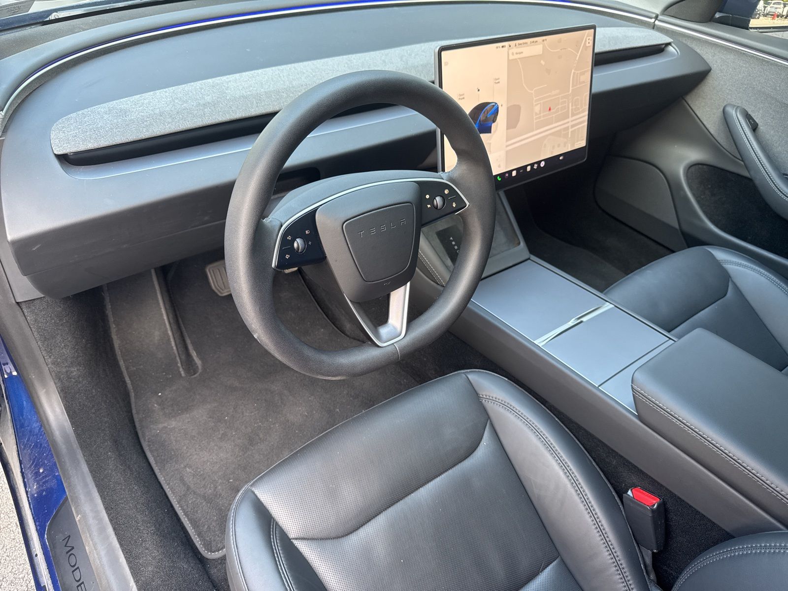 Used 2025 Deep Blue Metallic Tesla Long Range image 8