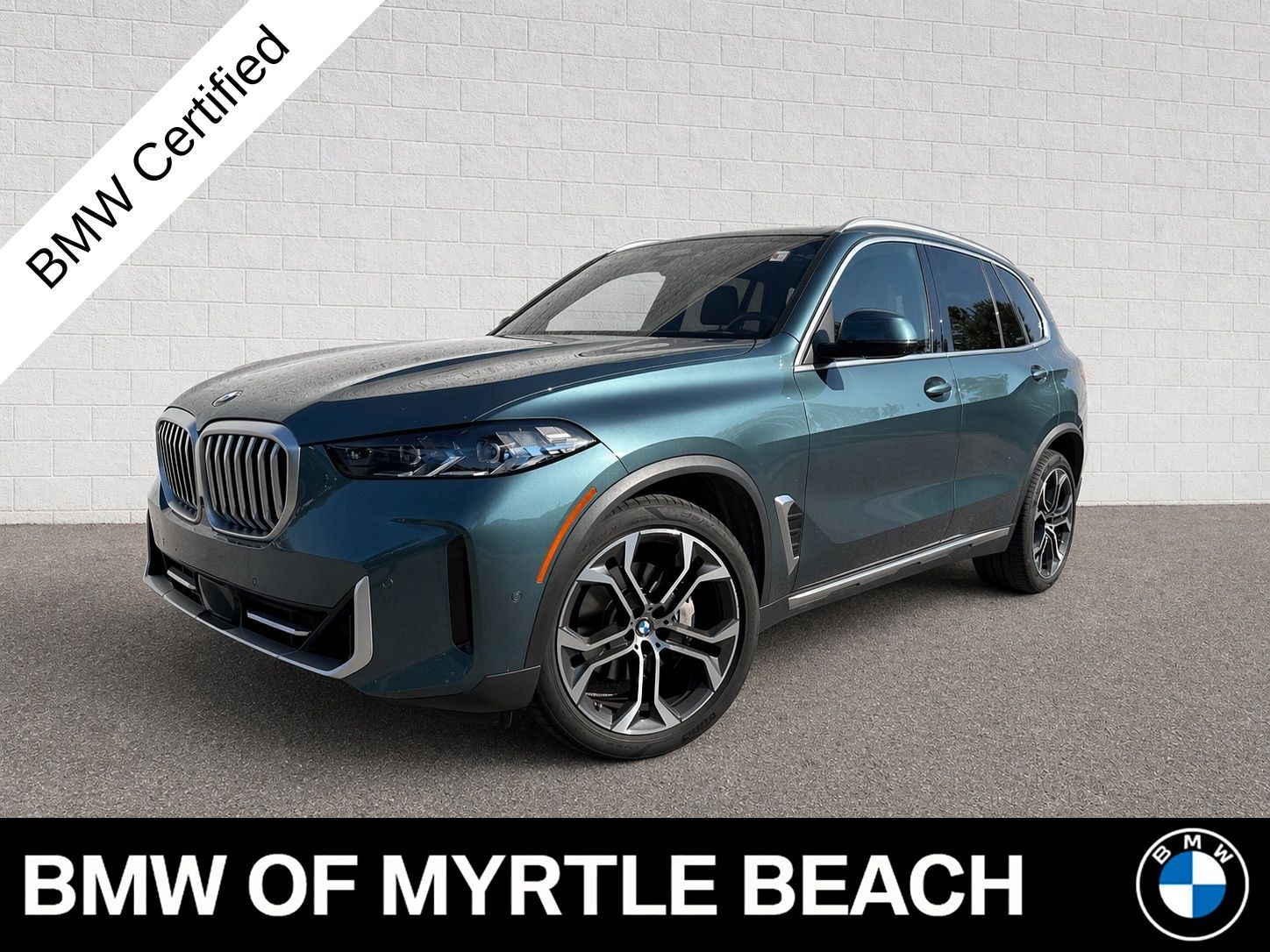 Blue Ridge Mountain Metallic 2024 BMW X5 sDrive40i RWD SUV / Crossover Rear-Wheel Drive 8-Speed Automatic