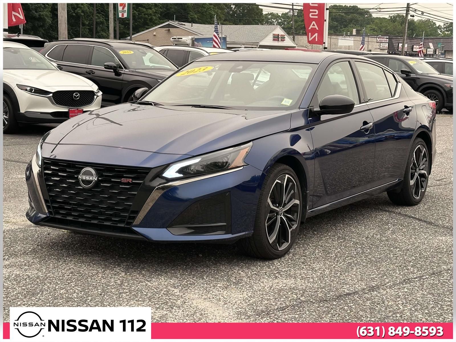 Deep Blue Pearl 2024 Nissan Altima Sedan All-Wheel Drive Continuously Variable Transmission