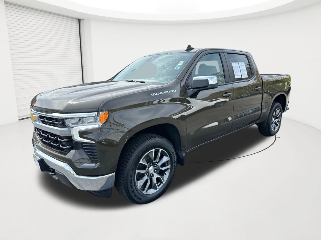 Harvest Bronze Metallic 2023 Chevrolet Silverado 1500 LT Crew Cab 4WD Pickup Truck Four-Wheel Drive 8-Speed Automatic