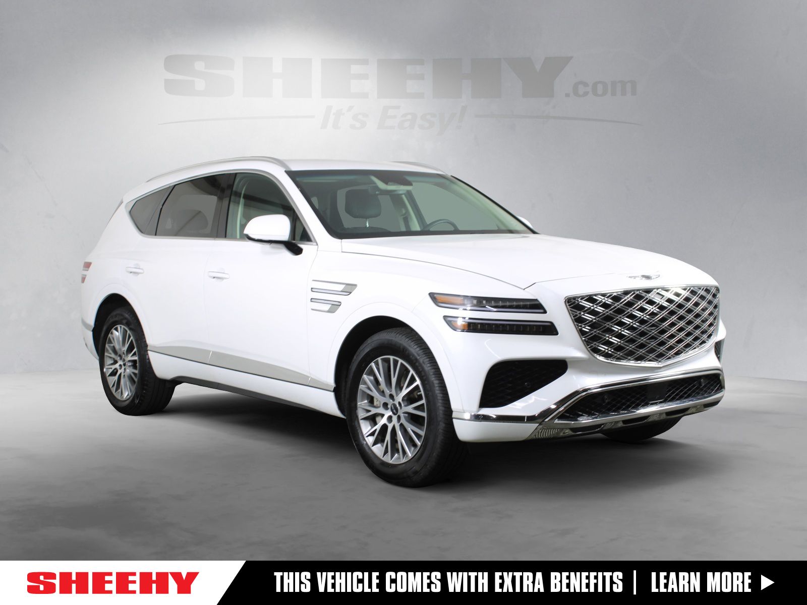 Uyuni White 2025 Genesis GV80 SUV / Crossover All-Wheel Drive 8-Speed Automatic