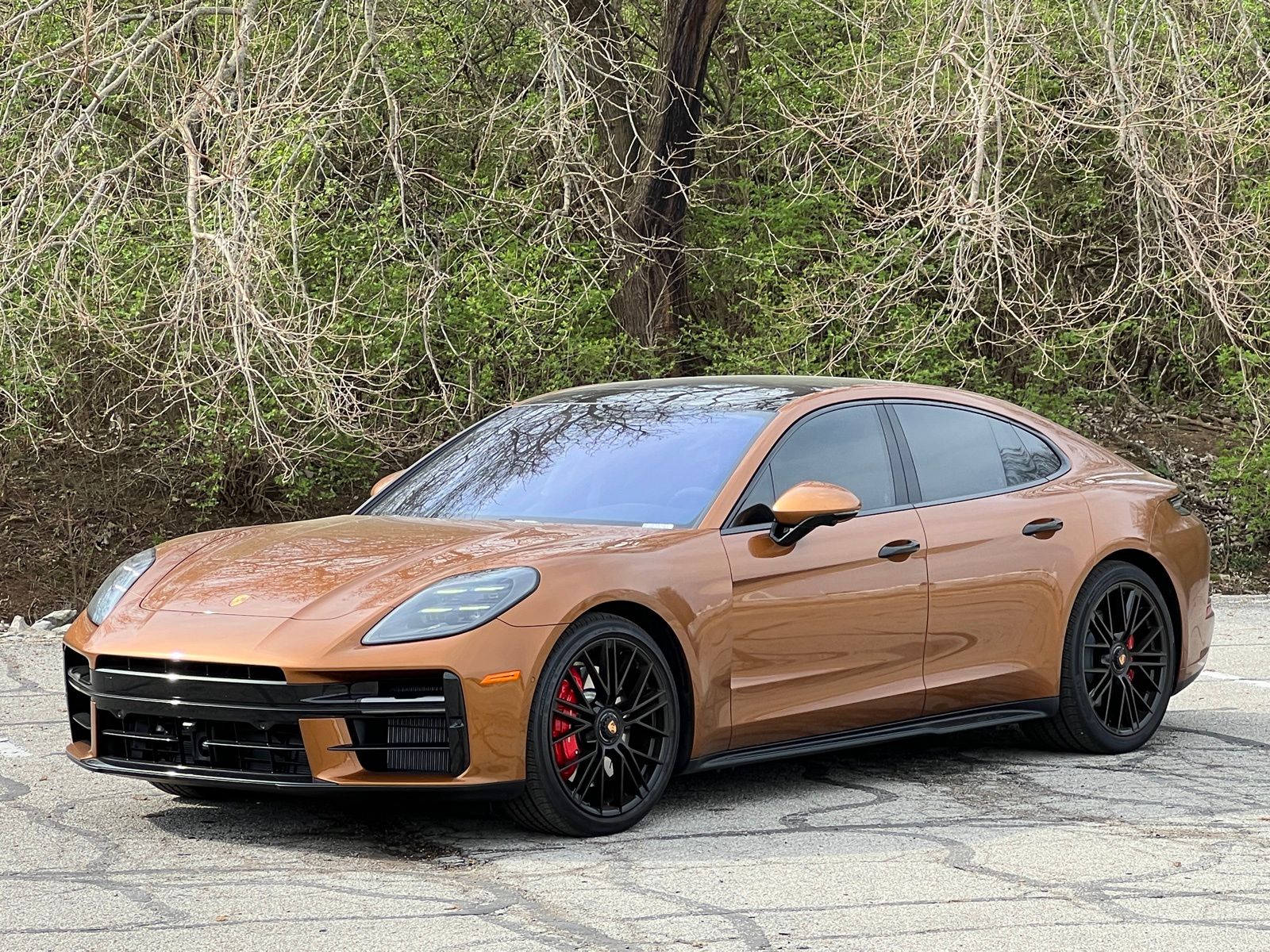 Madeira Gold Metallic 2026 Porsche Panamera GTS AWD Sedan All-Wheel Drive 8-Speed Automatic