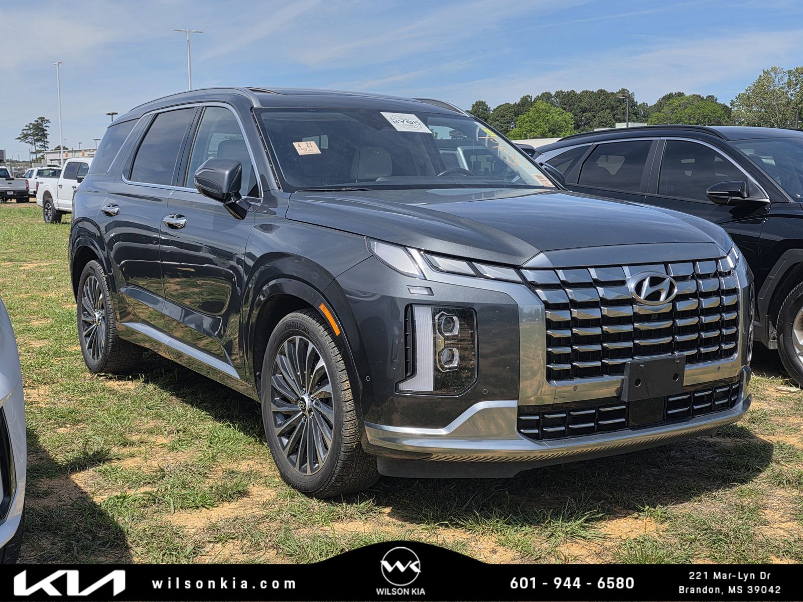 Gray (Steel Graphite) 2023 Hyundai Palisade Calligraphy AWD SUV / Crossover All-Wheel Drive 8-Speed Automatic