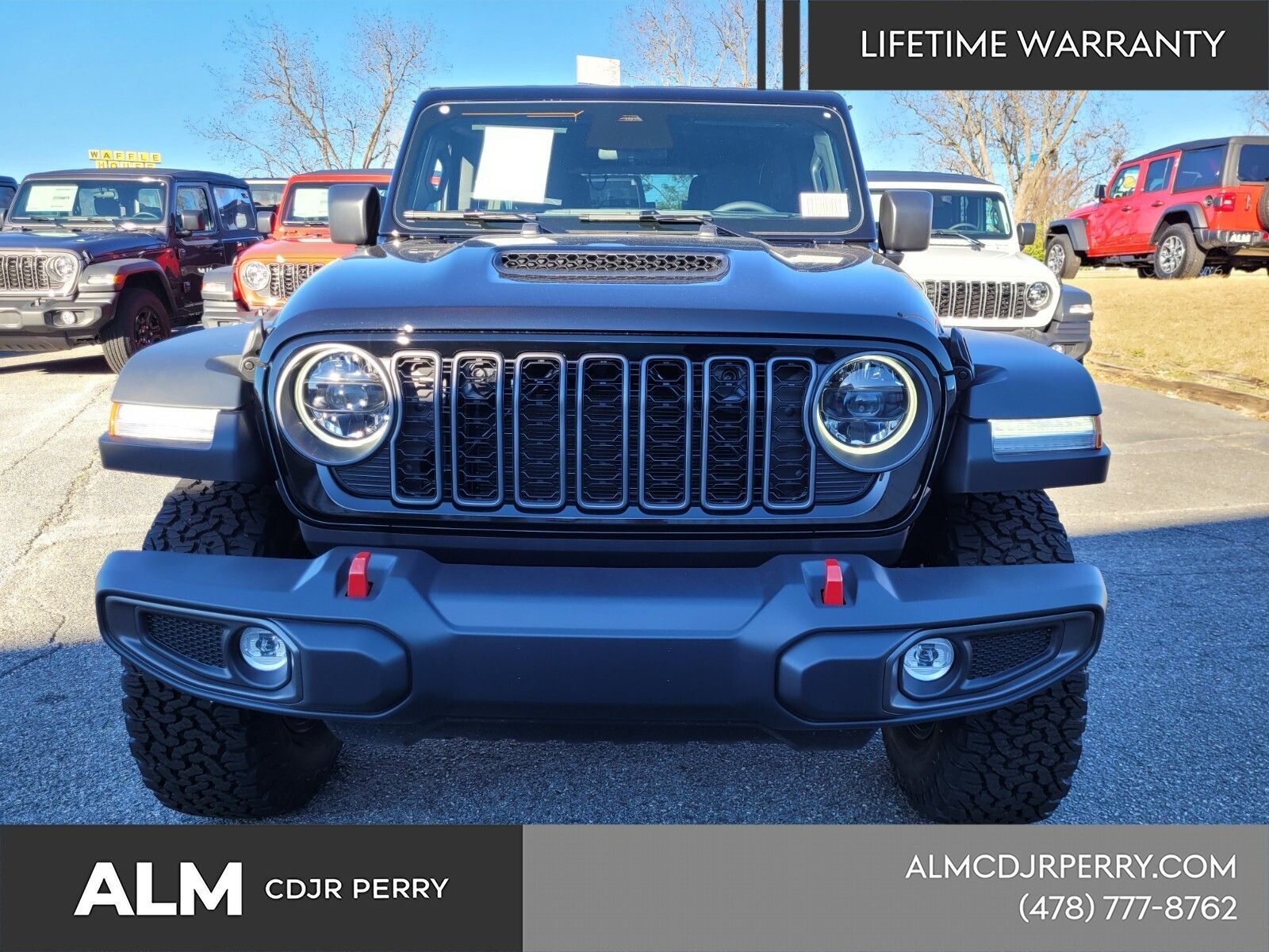 New 2026 Black Clear-Coat Exterior Paint Jeep Rubicon image 20