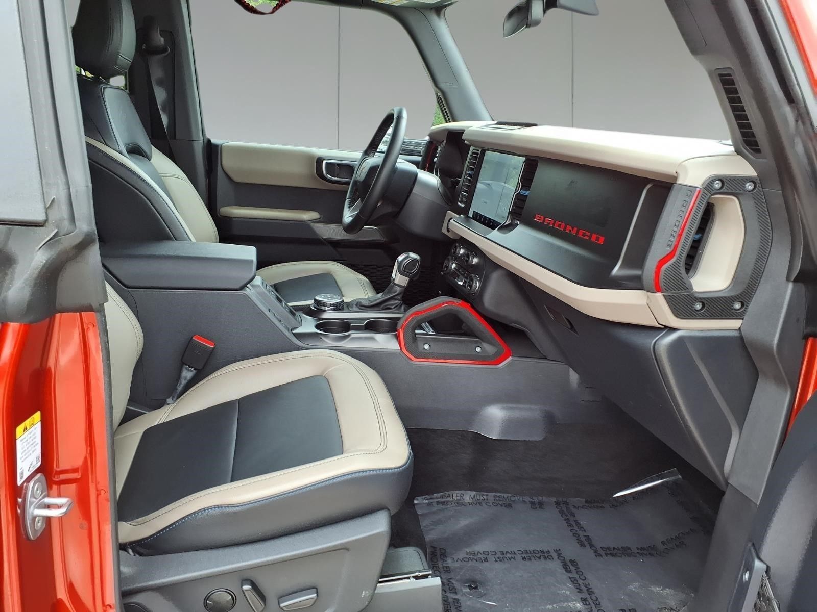 2023 Ford Bronco Wildtrak Red at EAG Ford Navasota