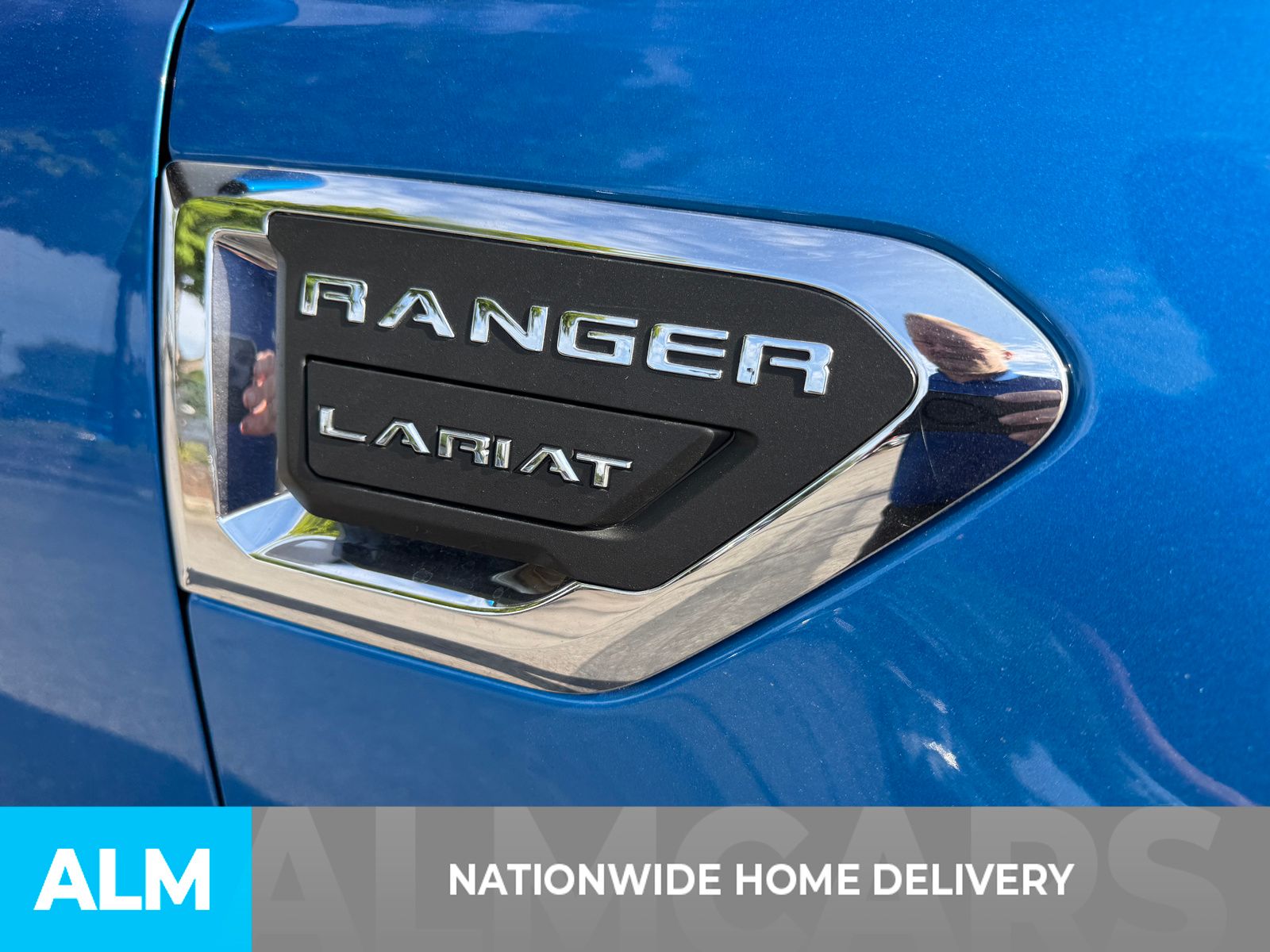 Used 2023 Velocity Blue Metallic Ford Lariat image 4