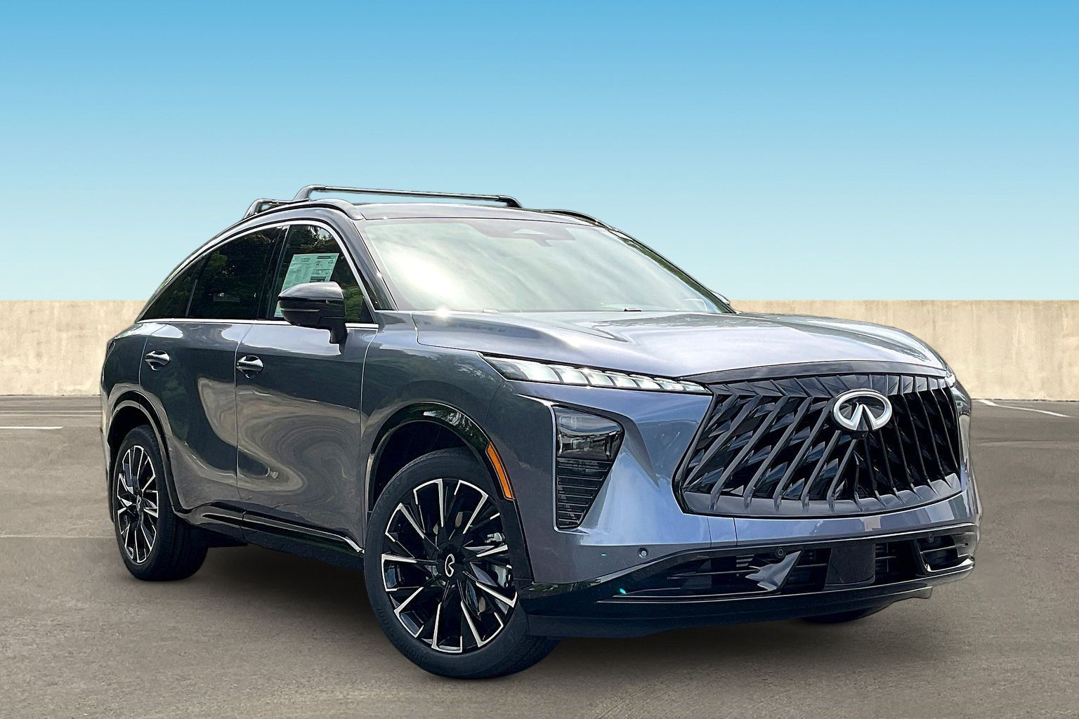 Moonbow Blue/Black Obsidian 2027 INFINITI QX65 SUV / Crossover All-Wheel Drive 9-Speed Automatic