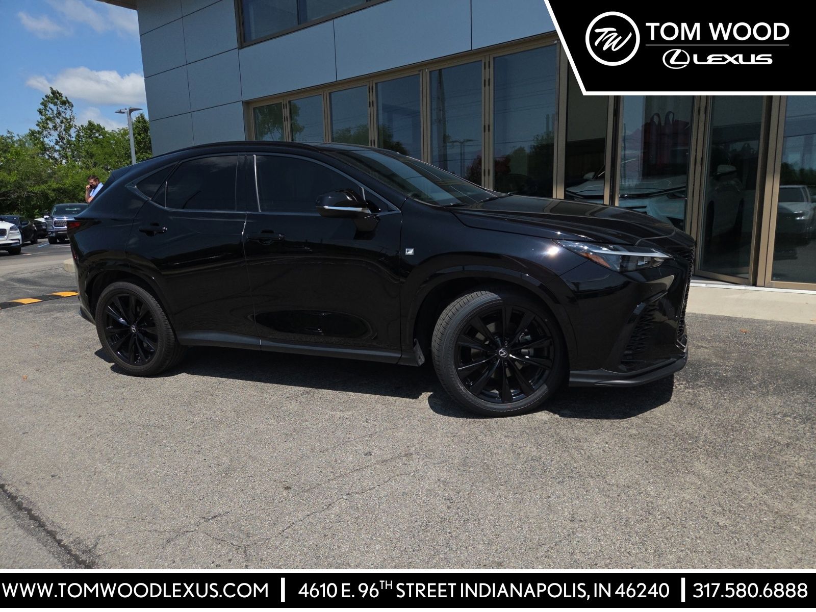Black (Obsidian) 2024 Lexus NX SUV / Crossover All-Wheel Drive 8-Speed Automatic