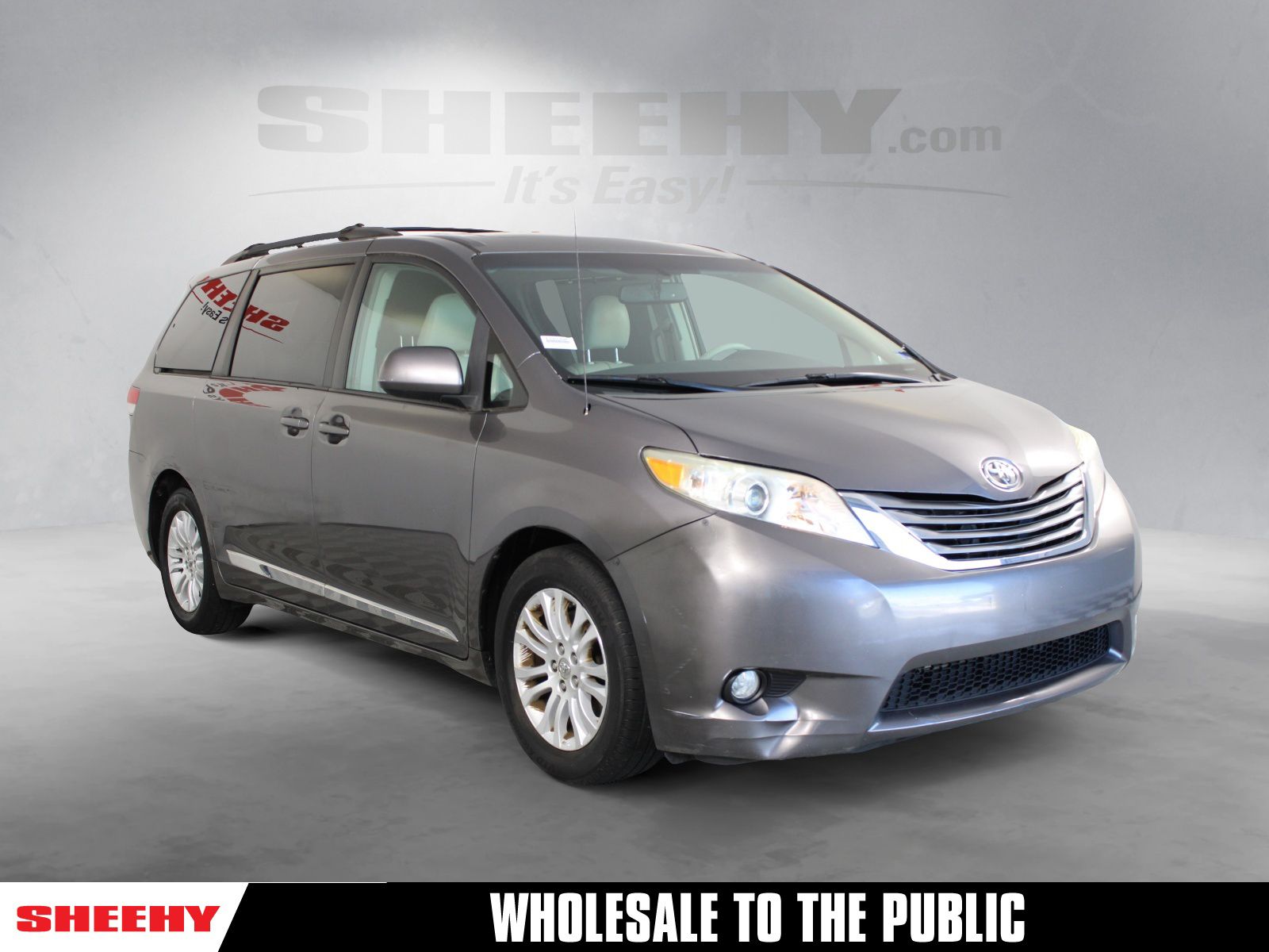 Predawn Gray Mica 2011 Toyota Sienna Minivan Front-Wheel Drive 6-Speed Automatic Overdrive