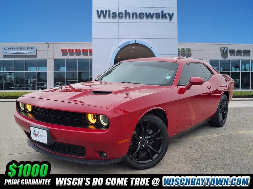 2016 Dodge Challenger SXT Red at Bravo Nissan