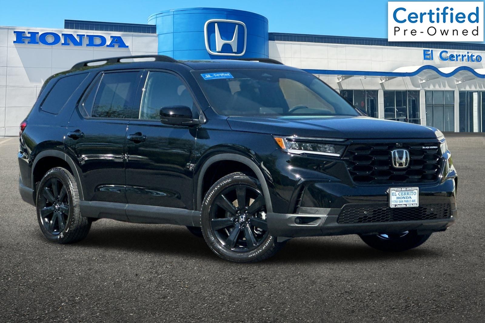 Crystal Black Pearl 2025 Honda Pilot Black Edition AWD SUV / Crossover All-Wheel Drive Automatic