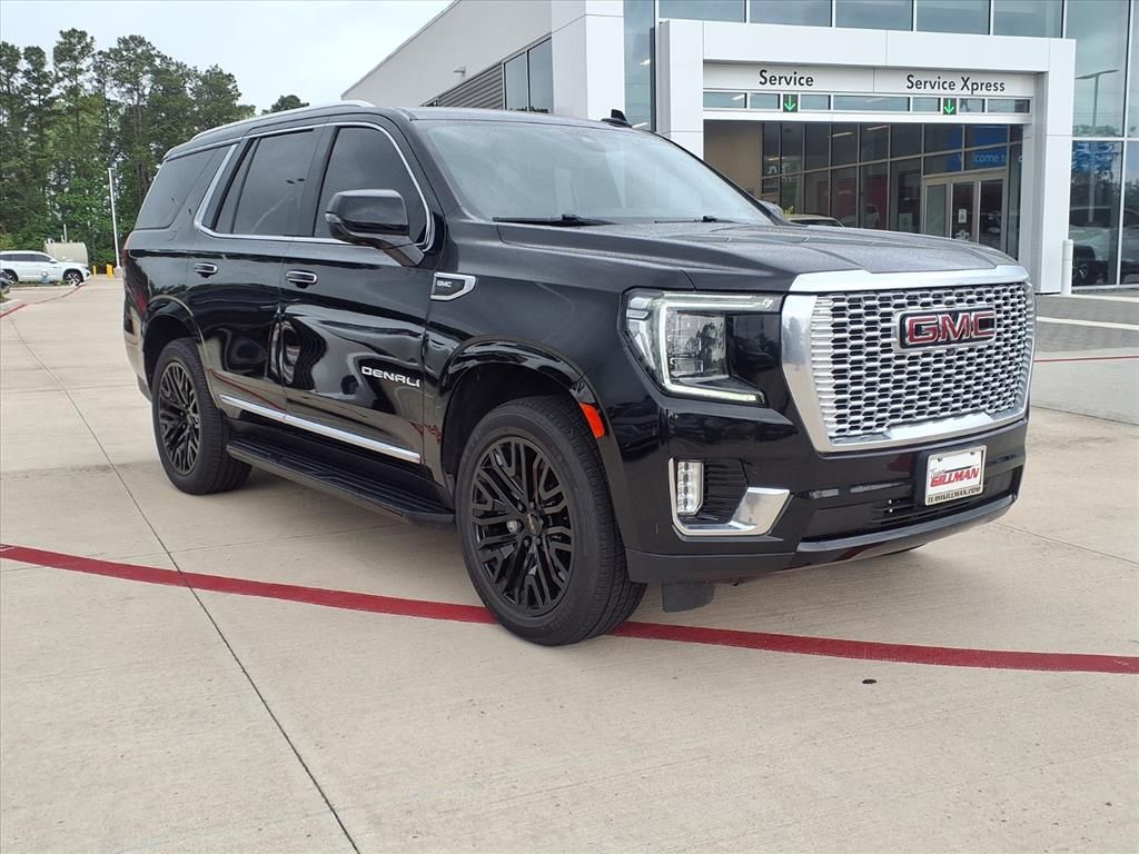 Onyx Black 2022 GMC Yukon Denali 4WD SUV / Crossover Four-Wheel Drive