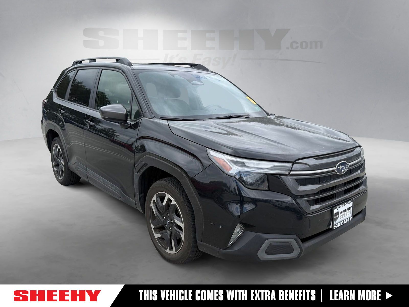Crystal Black Silica 2025 Subaru Forester SUV / Crossover All-Wheel Drive Continuously Variable Transmission