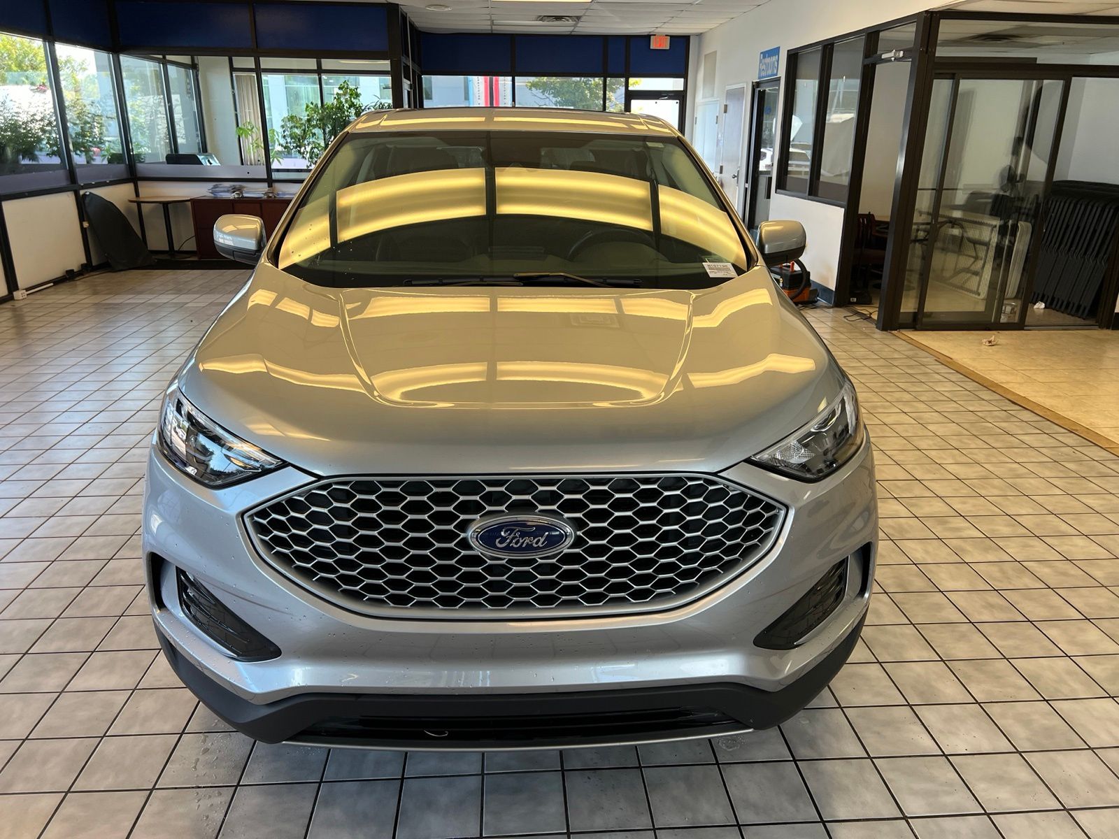 Certified Used 2024 Silver Ford SEL image 2