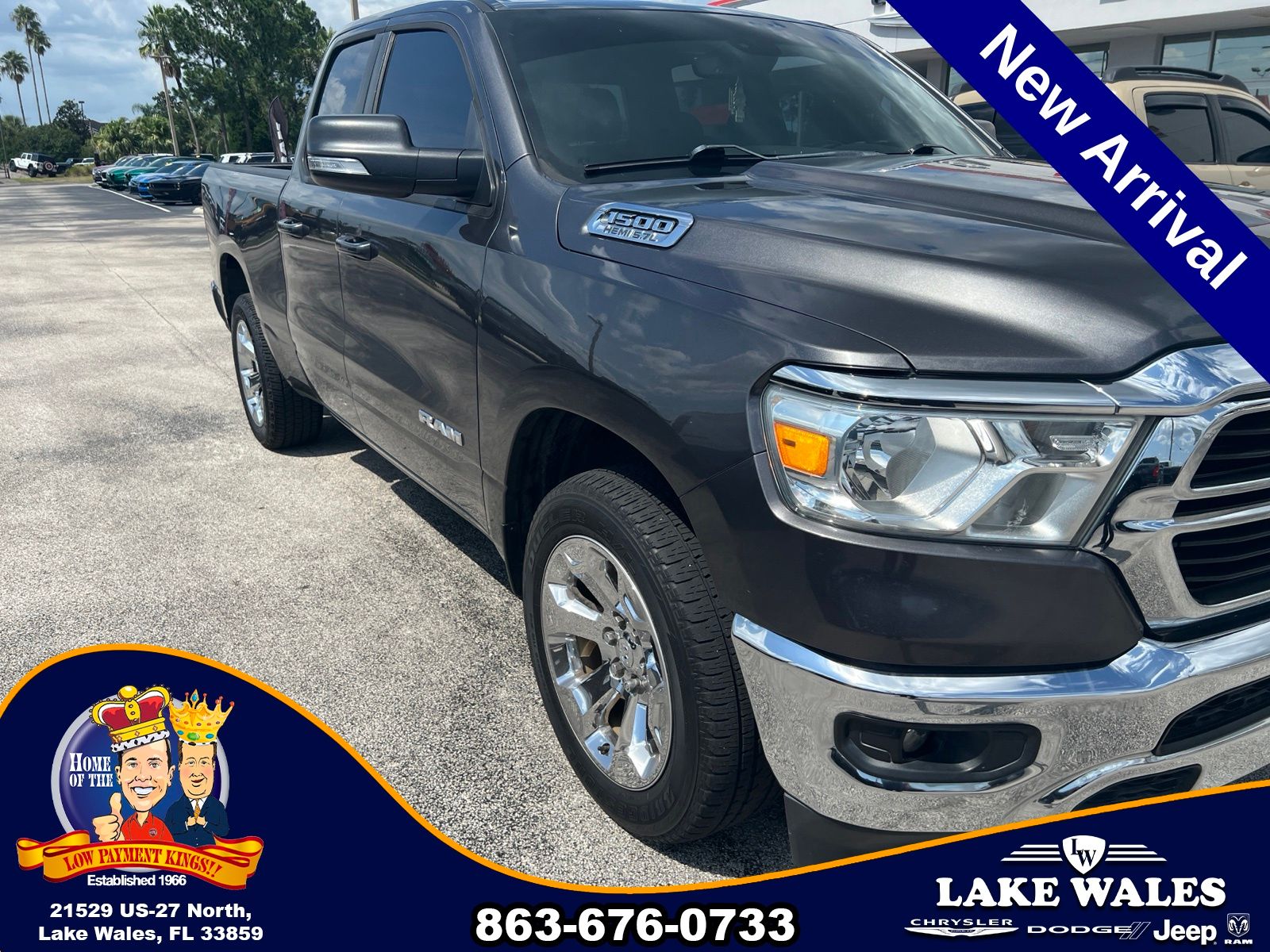2021 Crystal Metallic Ram 1500 Big Horn/Lone Star RWD Truck