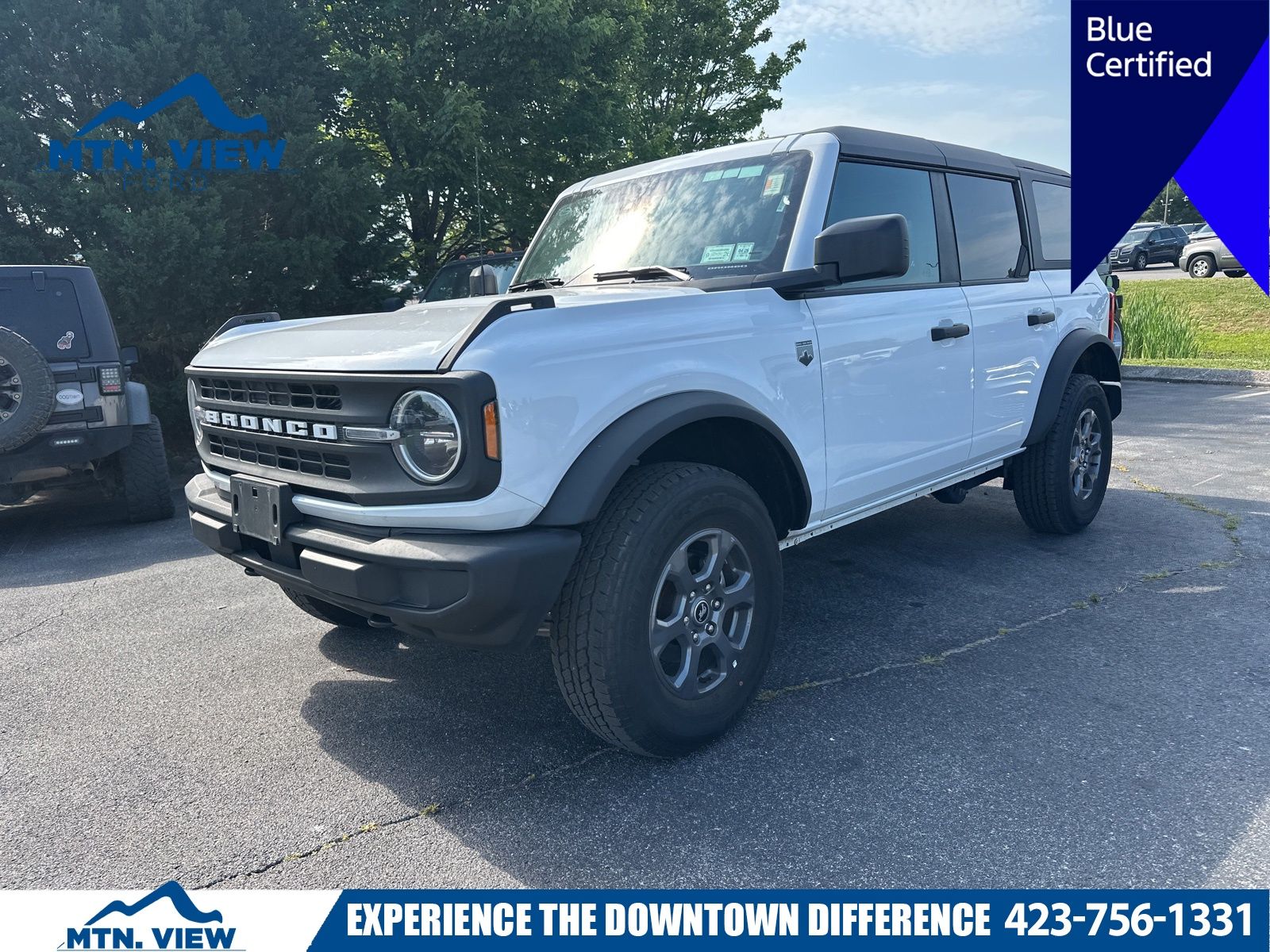 Oxford White 2025 Ford Bronco Big Bend 4-Door 4WD SUV / Crossover Four-Wheel Drive Automatic