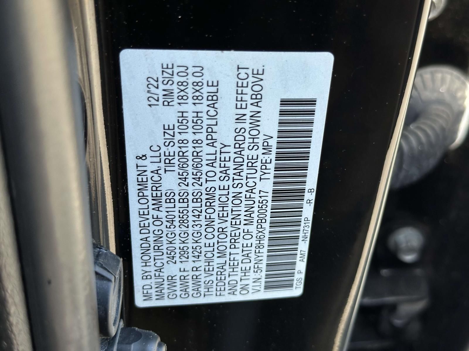 Used 2023 Black Honda TrailSport image 27