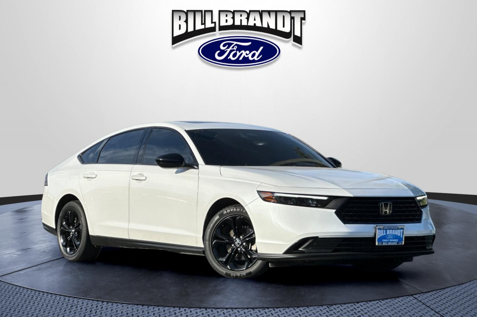 Platinum White Pearl 2025 Honda Accord Sedan Front-Wheel Drive Continuously Variable Transmission