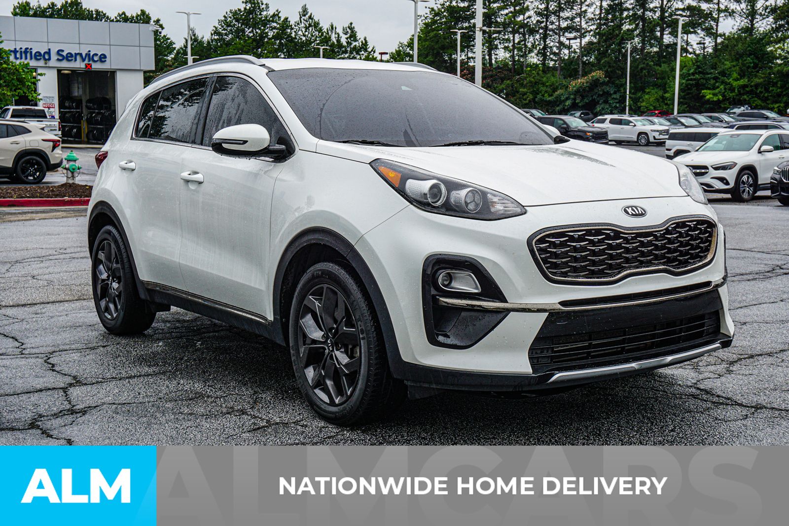 Used 2021 White Kia S image 5