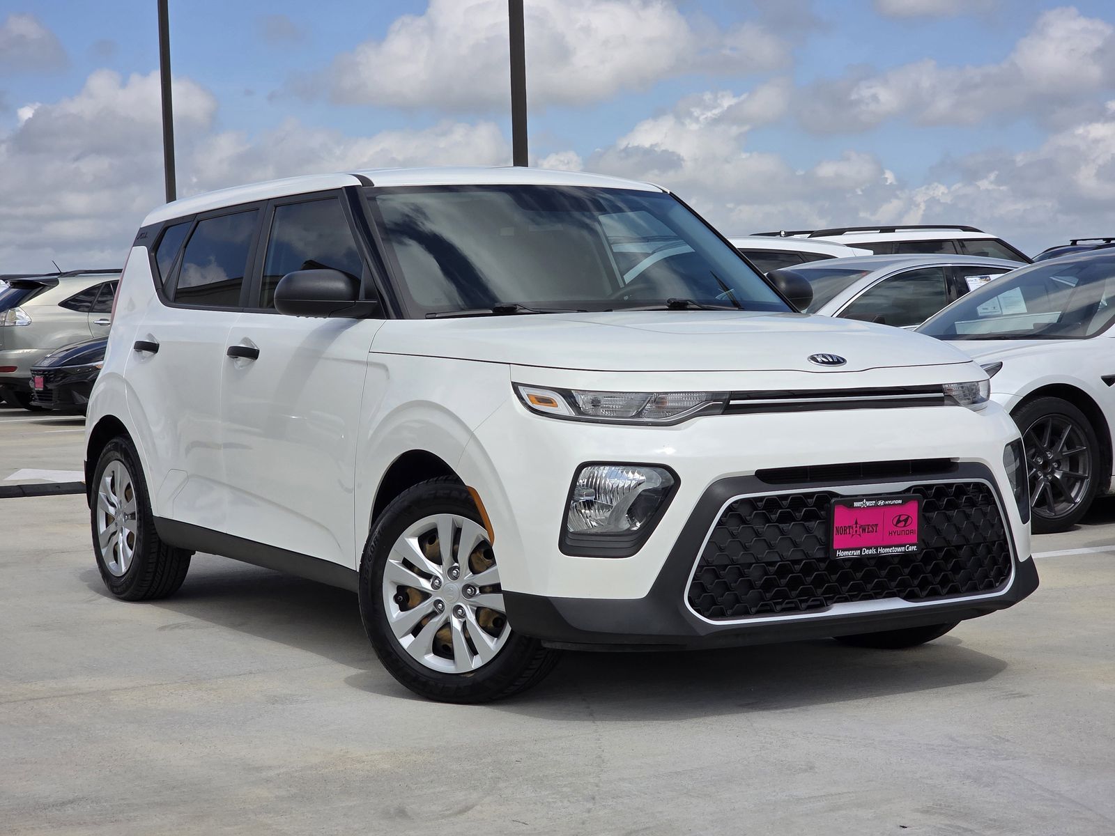 Snow White Pearl 2021 Kia Soul LX FWD SUV / Crossover Front-Wheel Drive 6-Speed Manual