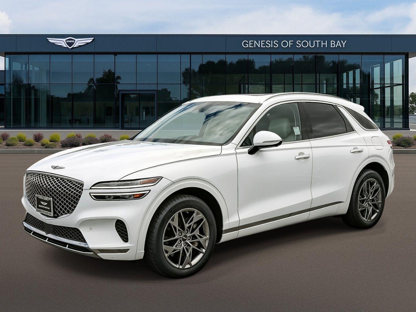 Alta White 2024 Genesis GV70 SUV / Crossover All-Wheel Drive 8-Speed Automatic