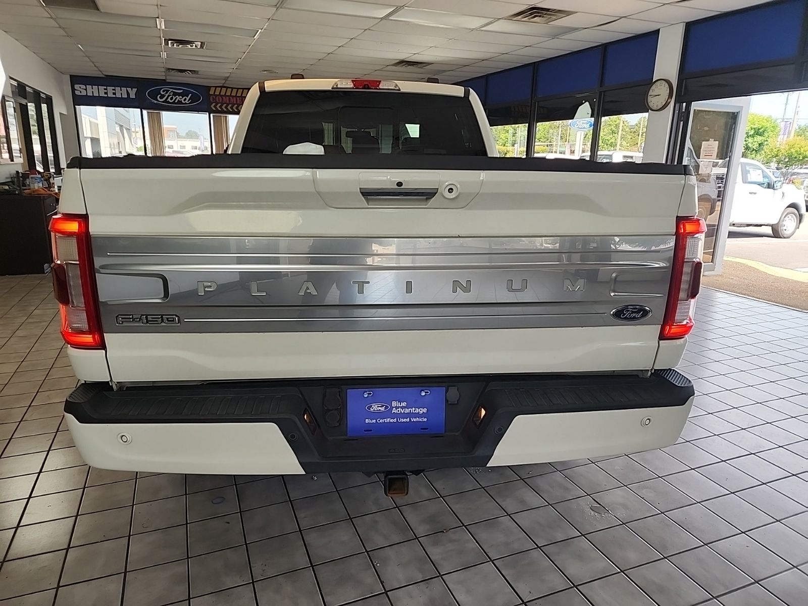 Certified Used 2022 White Metallic Ford Platinum image 9
