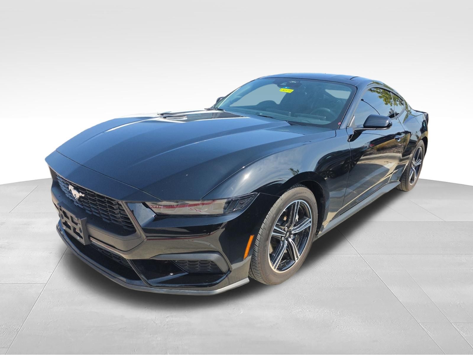 Shadow Black 2025 Ford Mustang Coupe Rear-Wheel Drive Automatic